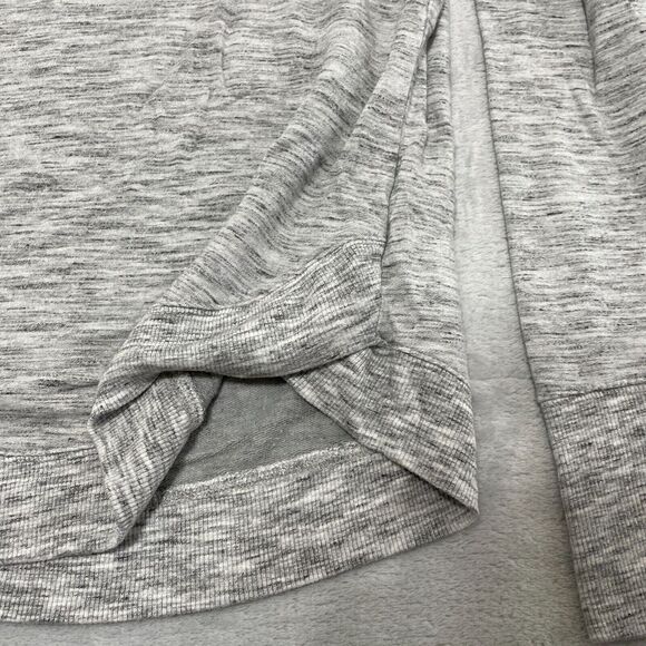 Athleta Sweater Women Extra Small Heather Grey Mindset Sweatshirt Stretch - Picture 3 of 10